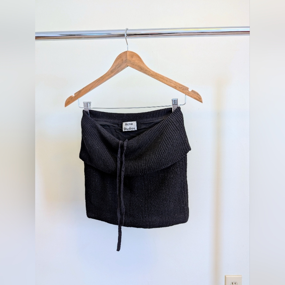 Acne Studios Knit Mini Skirt